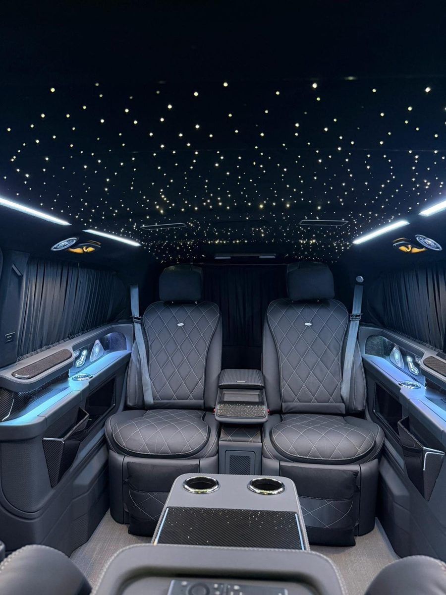 VIP-Ledersitze im Fond